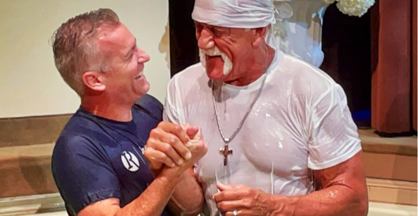 Hulk Hogan Baptized