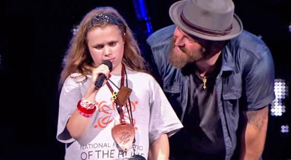 Blind 11-Year Old Steals The Show At Zac Brown Band Concert