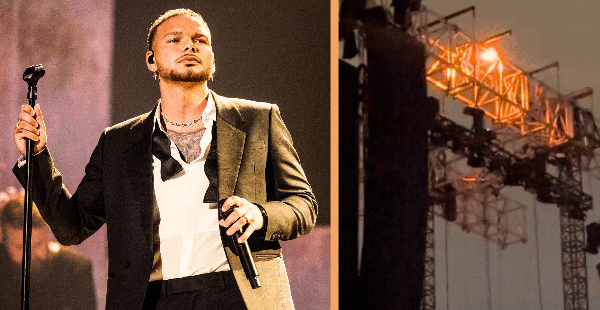 Fire Breaks Out At Kane Brown Concert, Forcing Him To Shorten His Set