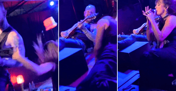 Ella Langley Falls Onstage & Drags Guitarist Down, But They Both Keep Playing