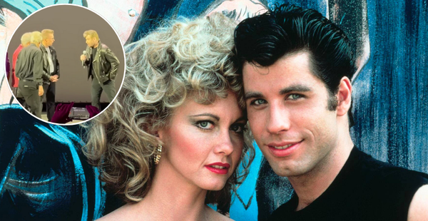 John Travolta Surprises Hollywood Bowl
