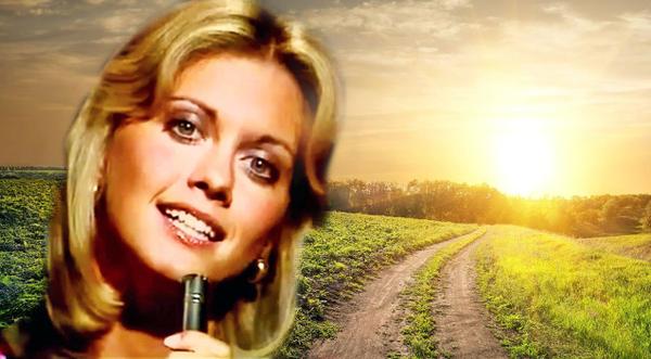 Vintage Footage Shows Olivia Newton-John Singing "Take Me Home Country Roads"