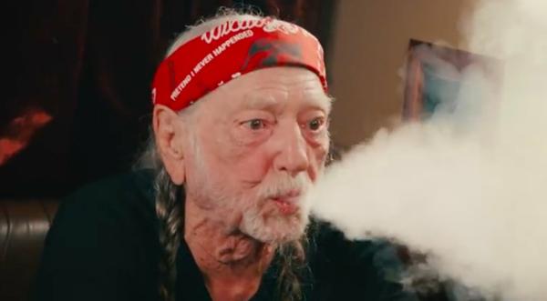 Jimmy Fallon Catches Willie Nelson Mid-Smoke During Unannounced Visit