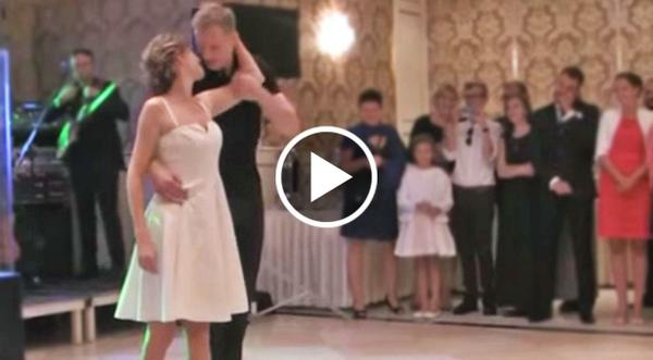 Bride & Groom Channel 'Dirty Dancing' For The Most Extraordinary Wedding Dance You'll Ever See