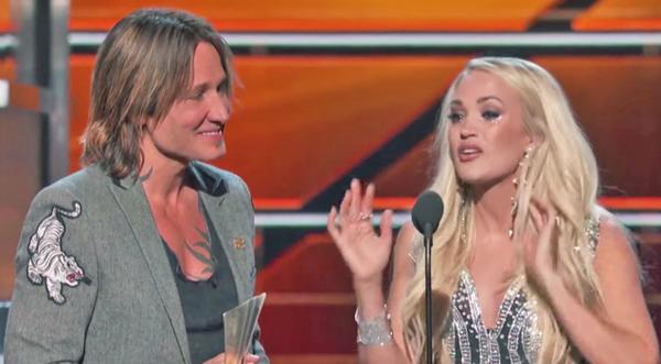 Tearful Carrie Underwood Speaks After ACM Win