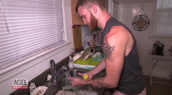 Couple In Disbelief As Man Breaks Into Home – Then Cleans It