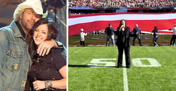 Krystal Keith Delivers Stunning National Anthem At Armed Forces Bowl