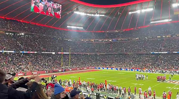 70k Fans Sing “Take Me Home, Country Roads” During Munich’s 1st Ever NFL Game