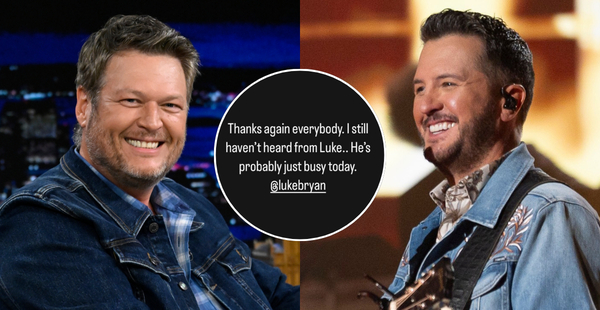 Blake Shelton Roasts Luke Bryan 