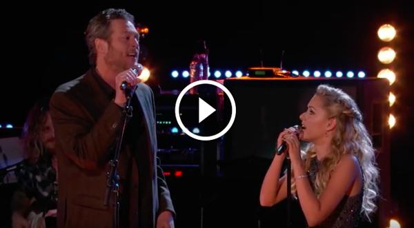 Blake Shelton And Emily Ann Roberts Honor Kenny & Dolly With ‘Islands In The Stream’