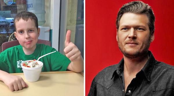 BIGGEST WISH: 9-Year-Old With Brain Cancer Wants To Meet Blake Shelton