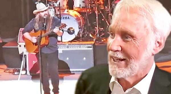 Chris Stapleton Deals Out Cover Of "The Gambler" At Kenny Rogers' 2017 Retirement Concert