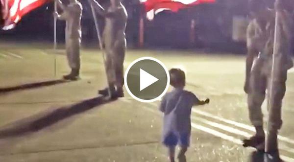 2-Year-Old Walks Up To U.S. Troops. What He Does Next Will Blow Your Mind!