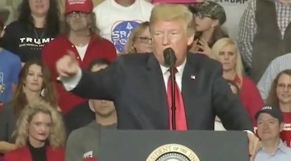 Woman Collapses At Trump Rally - Crowd Sings 'Amazing Grace'