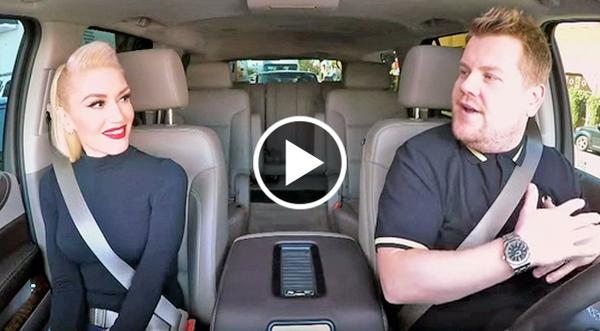Gwen Stefani Drops A HUGE Bombshell During Carpool Karaoke (WATCH)
