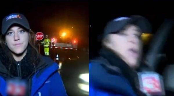 Reporter Gets Hit By Car On Live TV
