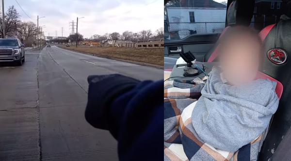 Toddler Found Wandering Down Detroit Road In Nothing But A Diaper