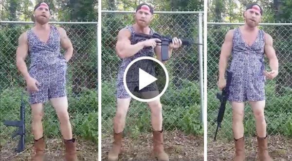 Redneck Goes Viral Reviewing The Romper For Men Trend