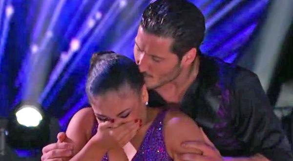 'Dancing With The Stars' Competitor Performs Through Tears After Family Member Passes Away