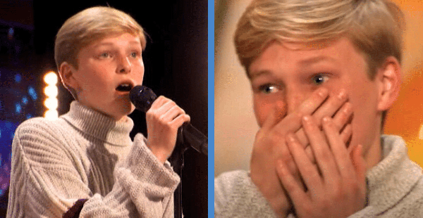 14-Year-Old Vocalist Earns Golden Buzzer For “Gutsy” Performance On AGT