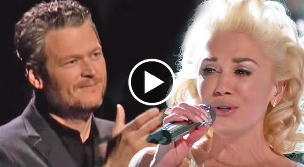 Blake Shelton Gives Gwen Stefani Standing Ovation Following Tearful 'Voice' Performance