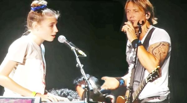 Keith Urban Brings Talented Little Girl On Stage For Breathtaking Duet