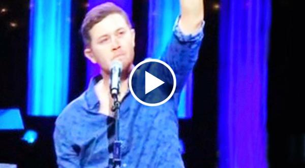 Scotty McCreery Mourns The Loss Of Close Friend Prior To Opry Performance Of 'Five More Minutes'