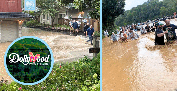 Dolly Parton’s Dollywood Theme Park Affected By Severe Flash Flooding