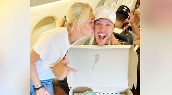 Luke Bryan’s Wife Gets Him A Custom Cake For His Birthday