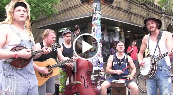 Bluegrass Band Gives Epic Twist To Guns 'N Roses' 'Paradise City'