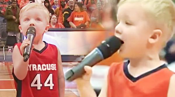Toddler’s National Anthem Is The Cutest Thing You’ll See All Day