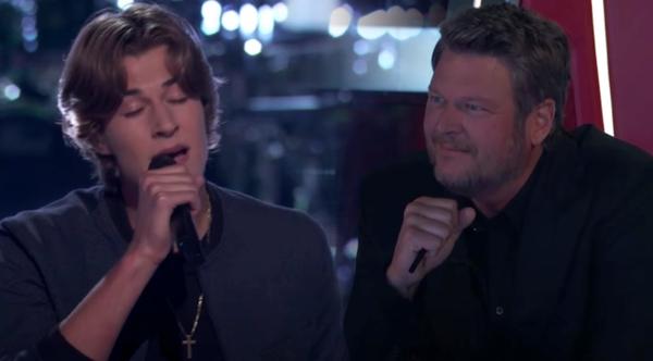 Young Team Blake Singer Wins “Voice” Knockout With Cover Of #1 Country Hit