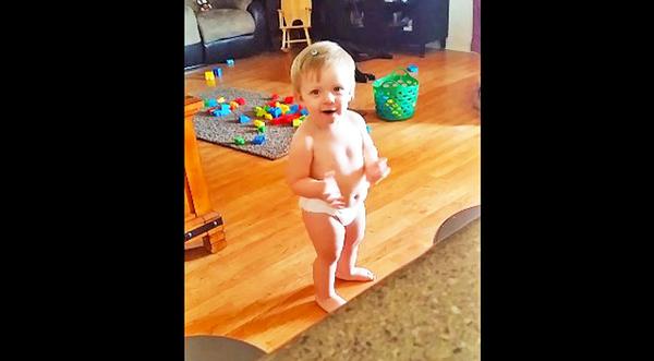 Adorable Baby Gets 'Carried Away' Dancing To George Strait Song