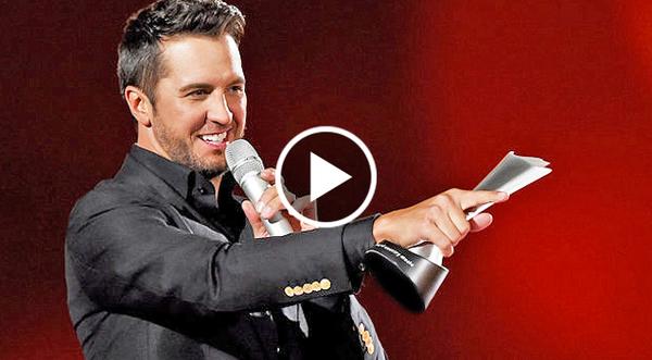 Luke Bryan's Reaction To Shocking Kiss At AMAs