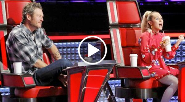 Blake Shelton Reveals Secret To Keeping Miley Cyrus In Check On 'The Voice' (WATCH)