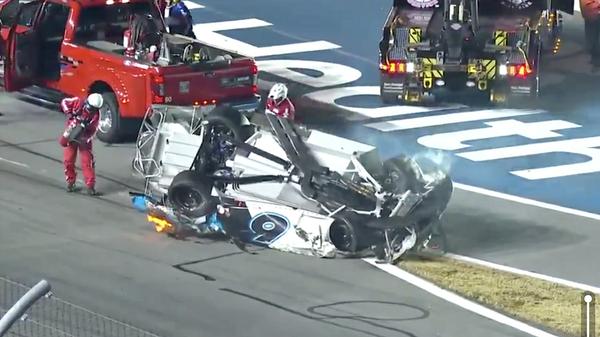 Ryan Newman Suffering From Head Injury In Daytona Crash