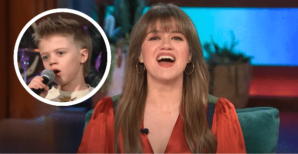 Kelly Clarkson’s 8-Year-Old Son Shocks Audience With Impressive Frank Sinatra Cover
