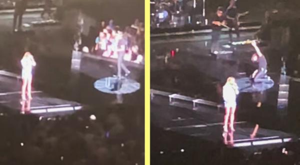 Tim McGraw Falls To Knees In Awe Of Faith Hill’s “Purple Rain”
