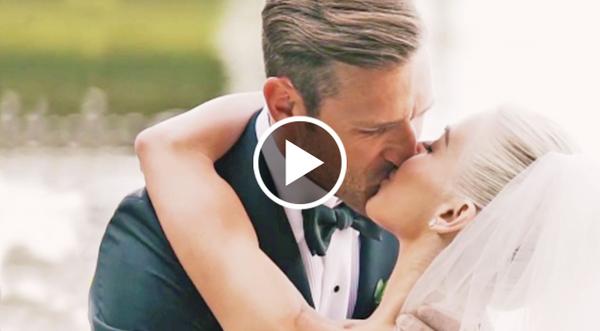 Julianne Hough & Brooks Laich's First Look Is What Dreams Are Made Of