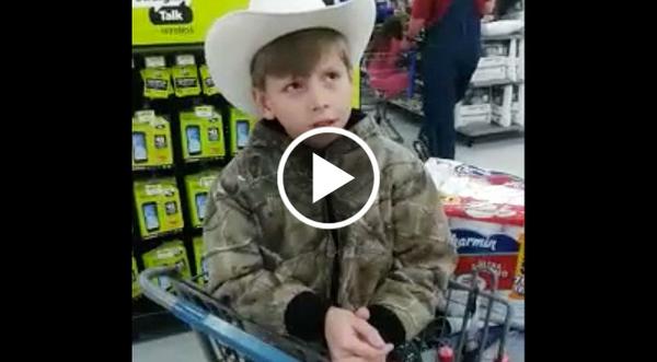 Outstanding Little Boy Serenades Walmart With Jaw-Dropping Hank Williams Mash Up
