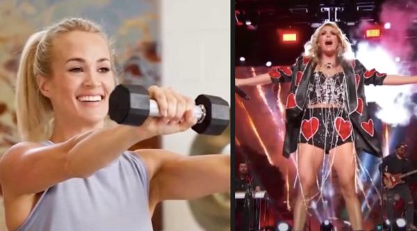 Carrie Underwood Shares Her Secrets To Staying Fit On Tour