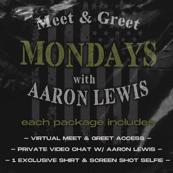 Aaron Lewis Virtual Meet & Greet Access