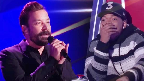 Jimmy Fallon Pranks “Voice” Coaches With Surprise Audition – See Who Really Turned For Him