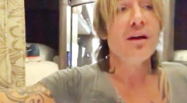 Keith Urban Left Stunned Over What He Finds On His Bus