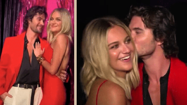 Kelsea Ballerini & Chase Stokes Pack On The PDA At VMAs