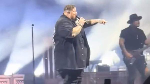 Jelly Roll Stops Performing Mid-Song To Get Passed Out Fan Help