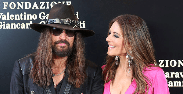 Billy Ray Cyrus And Elizabeth Hurley Red Carpet