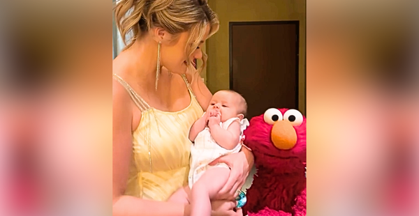 Elmo Sings “You Are My Sunshine” To Lauren Alaina’s Baby