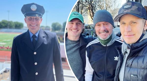 Tim McGraw Celebrates His Brother’s Graduation From Fire Academy