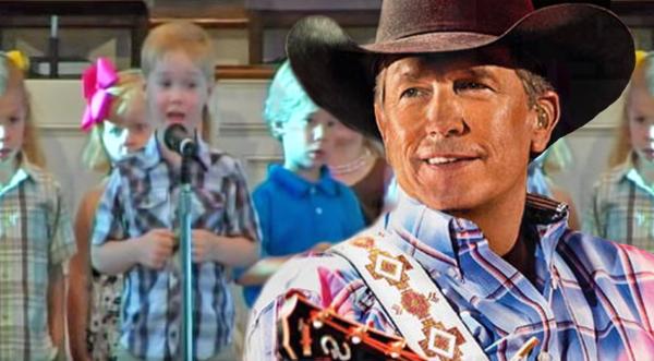 4-Year-Old Boy Stuns Audience During Church Performance With Impromptu George Strait Song